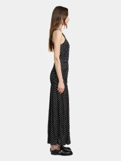 Store ROBE LONGUE EN CREPE Robes