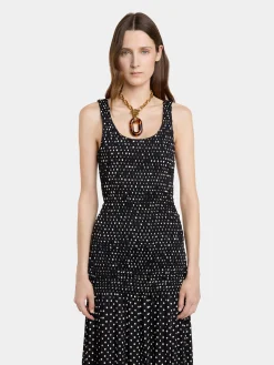 Store ROBE LONGUE EN CREPE Robes