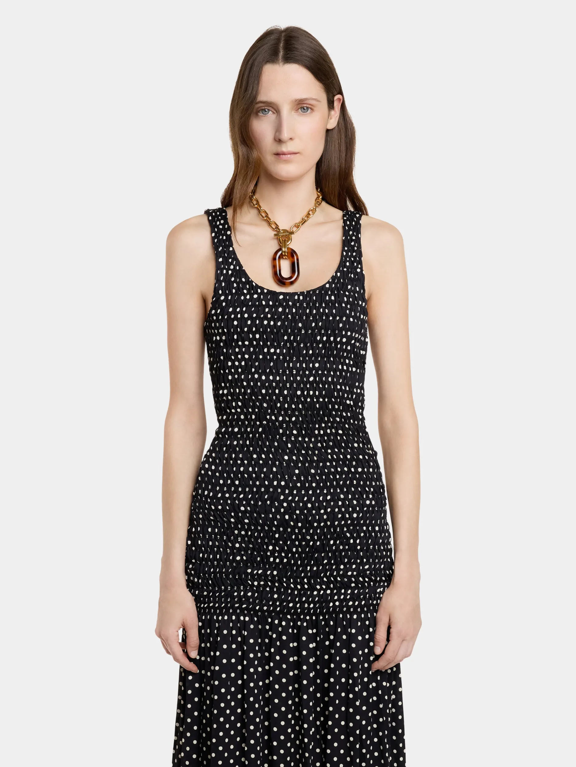 Store ROBE LONGUE EN CREPE Robes