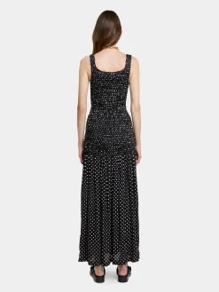 Store ROBE LONGUE EN CREPE Robes