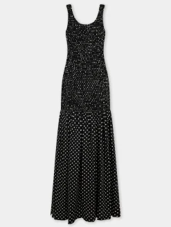 Store ROBE LONGUE EN CREPE Robes