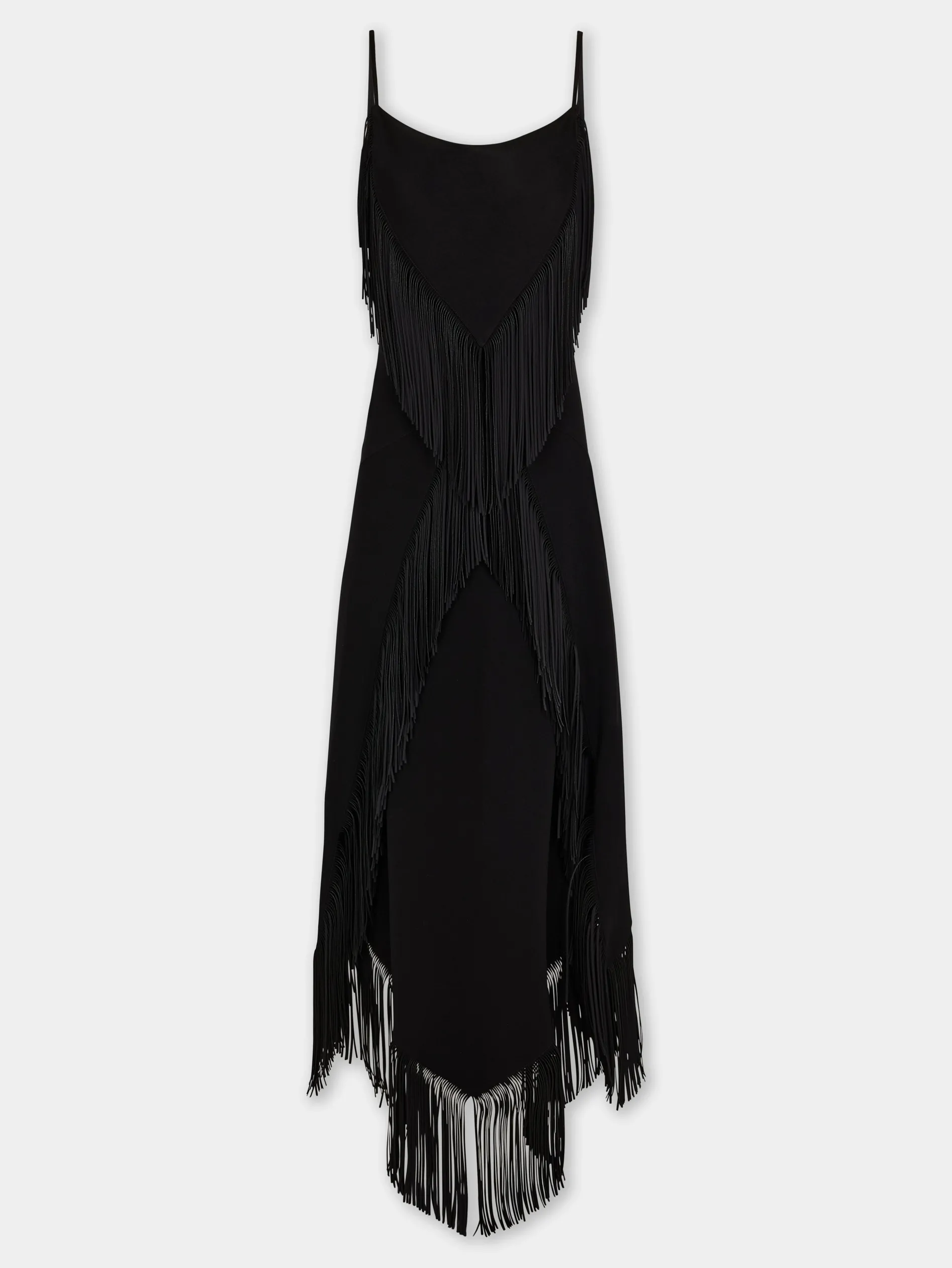 Fashion ROBE LONGUE EN CREPE ENVERS SATIN Sélection De Soirée | Robes
