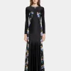 Store ROBE LONGUE EN JERSEY A EMPIECEMENTS Robes