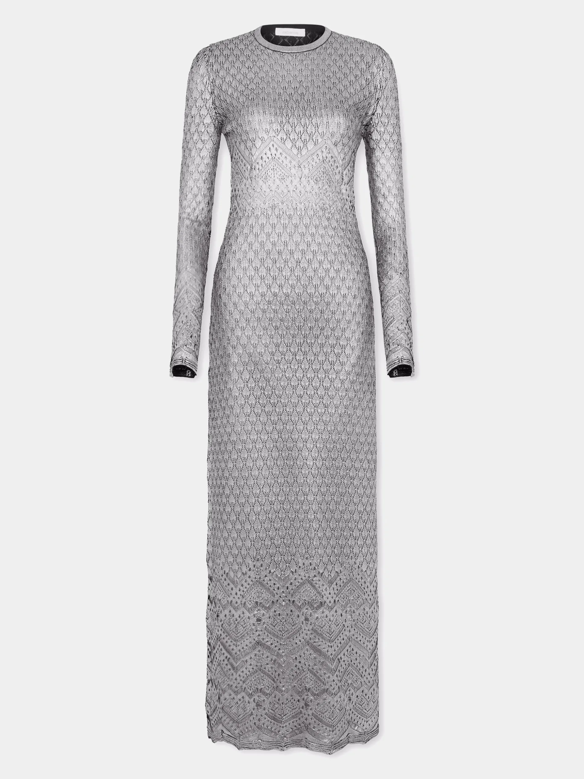Clearance ROBE LONGUE EN MAILLE EFFET DENTELLE Maille | Robes