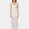 Outlet ROBE LONGUE IVOIRE EN DENTELLE Sélection De Soirée | Robes