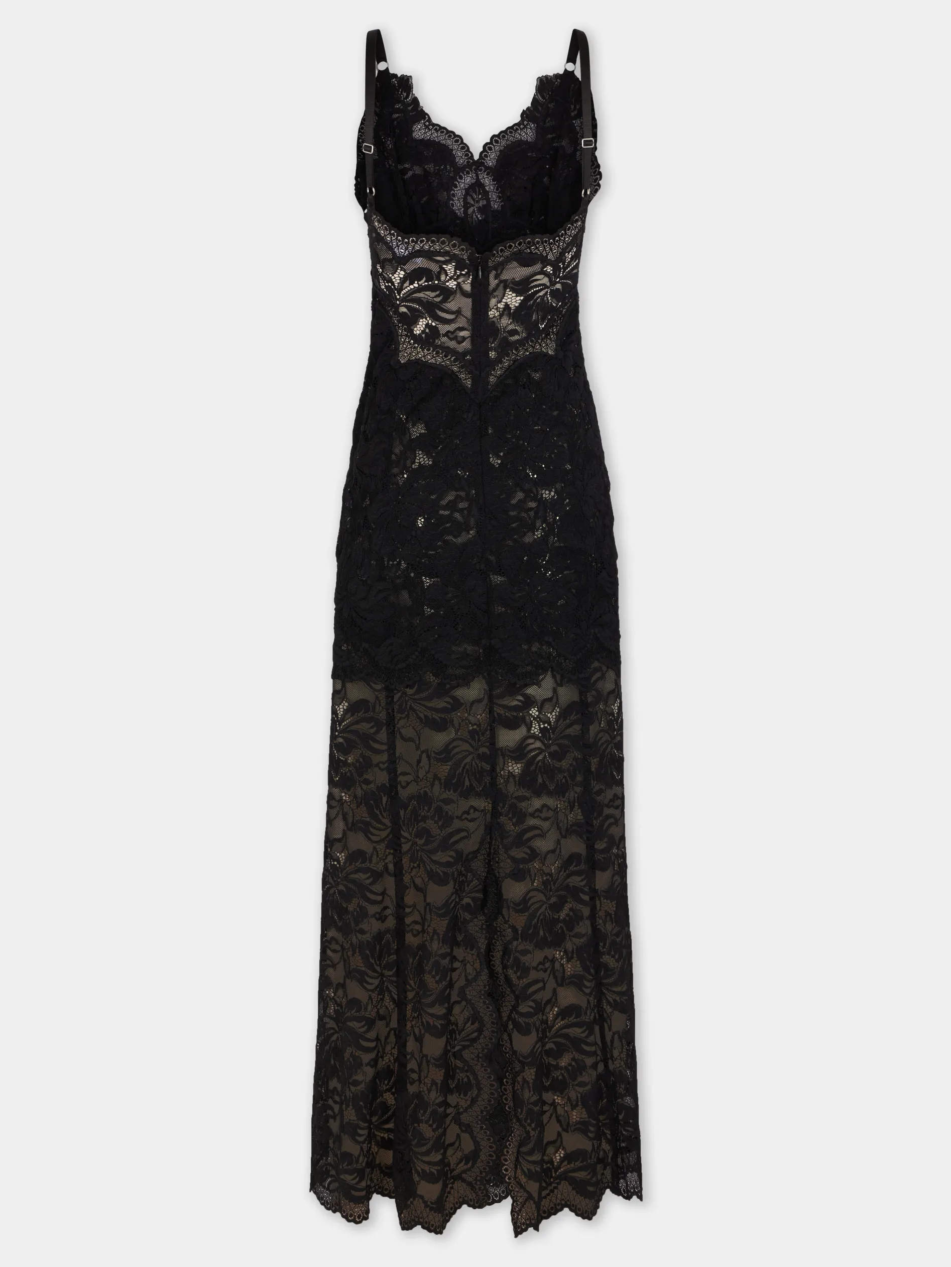 Cheap ROBE LONGUE NOIRE EN DENTELLE Sélection De Soirée | Robes