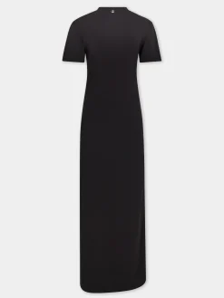 Best ROBE LONGUE NOIRE PIERCING EN JERSEY Sélection De Soirée | Robes