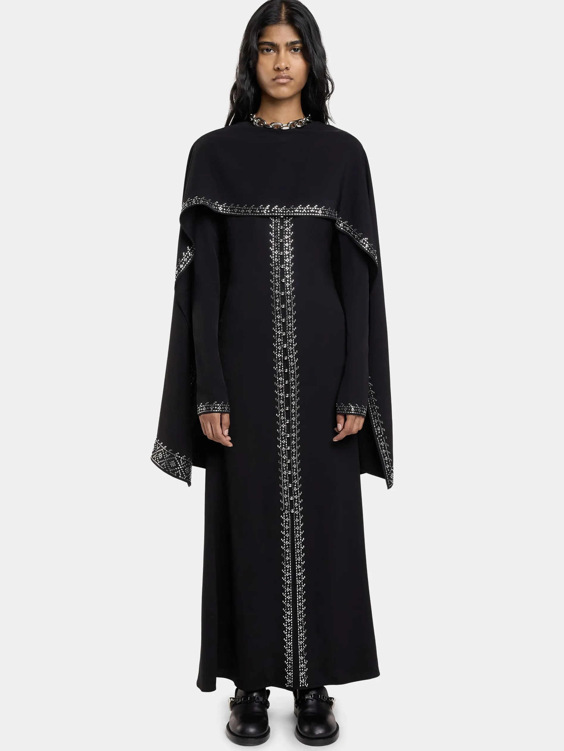 Best ROBE MIDI EN CRÊPE ENVERS SATIN Robes