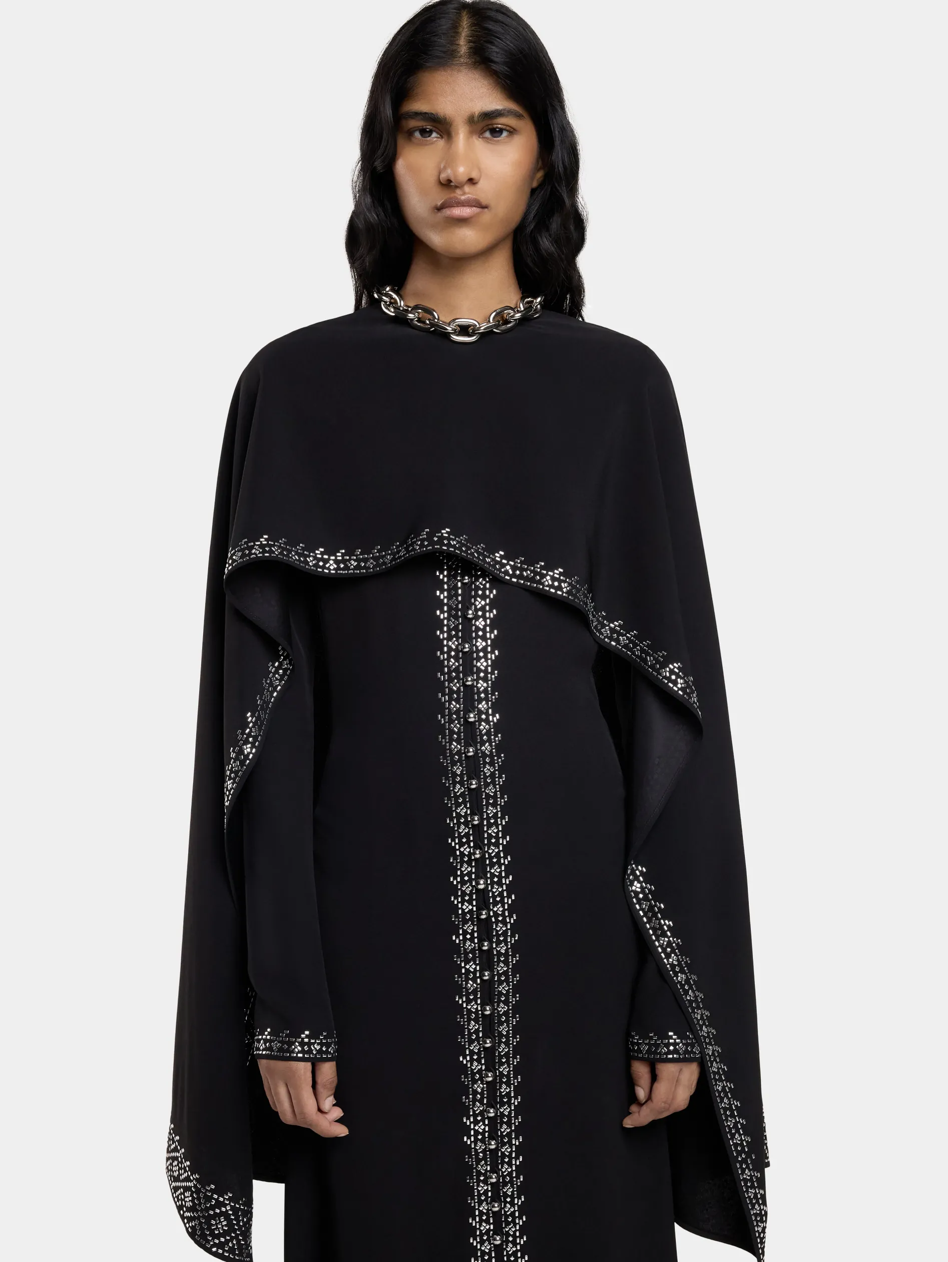 Best ROBE MIDI EN CRÊPE ENVERS SATIN Robes