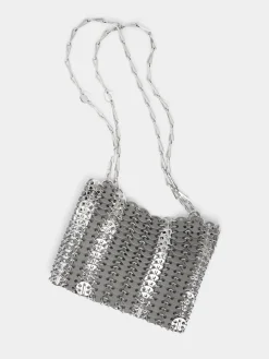 Outlet Sac 1969 gris EN MÉTAL ET CUIR Sacs Porté Épaule | Le Sac 1969