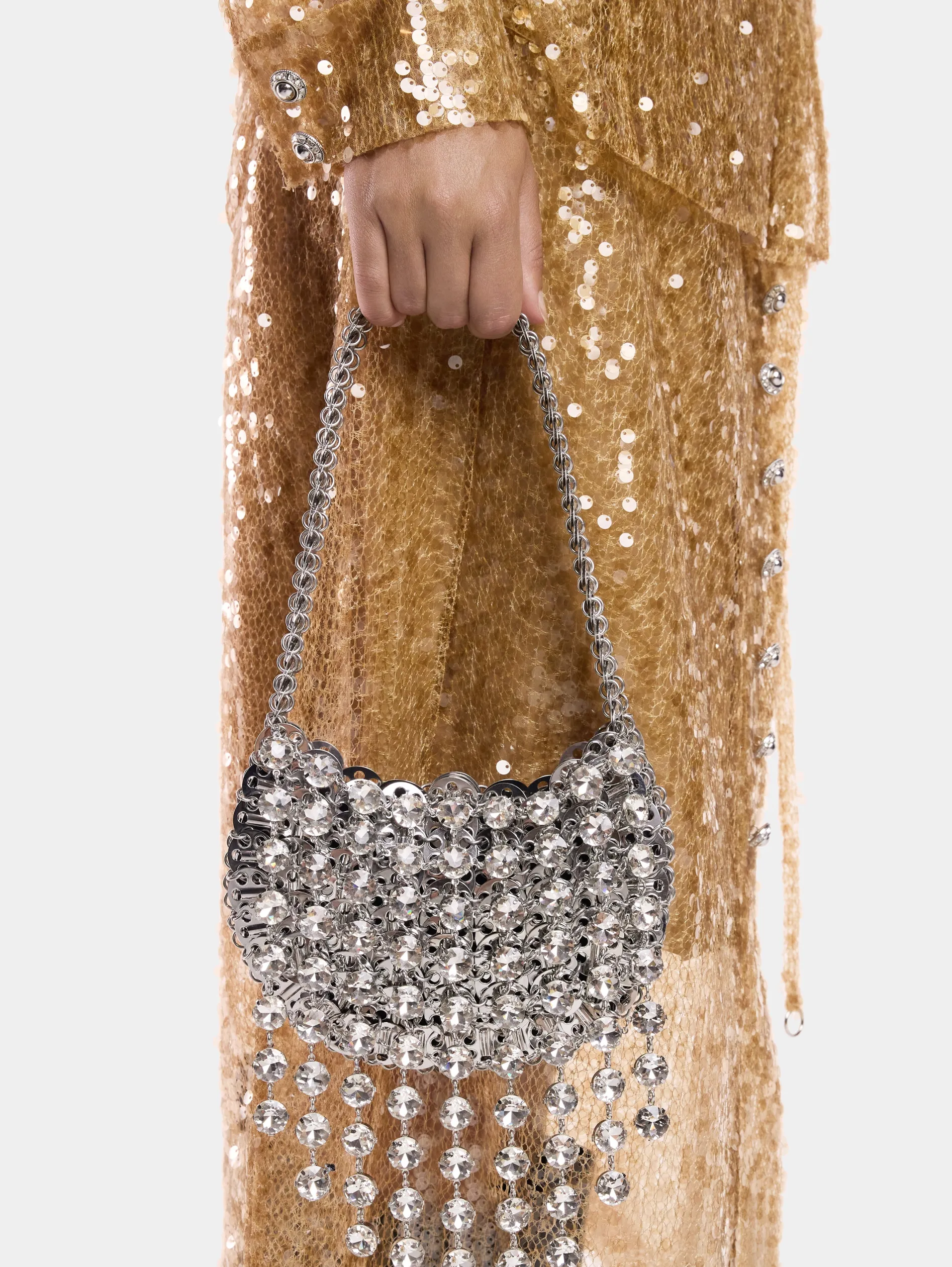 Clearance SAC 1969 MOON à STRASS Sacs Porté Épaule | Le Sac 1969