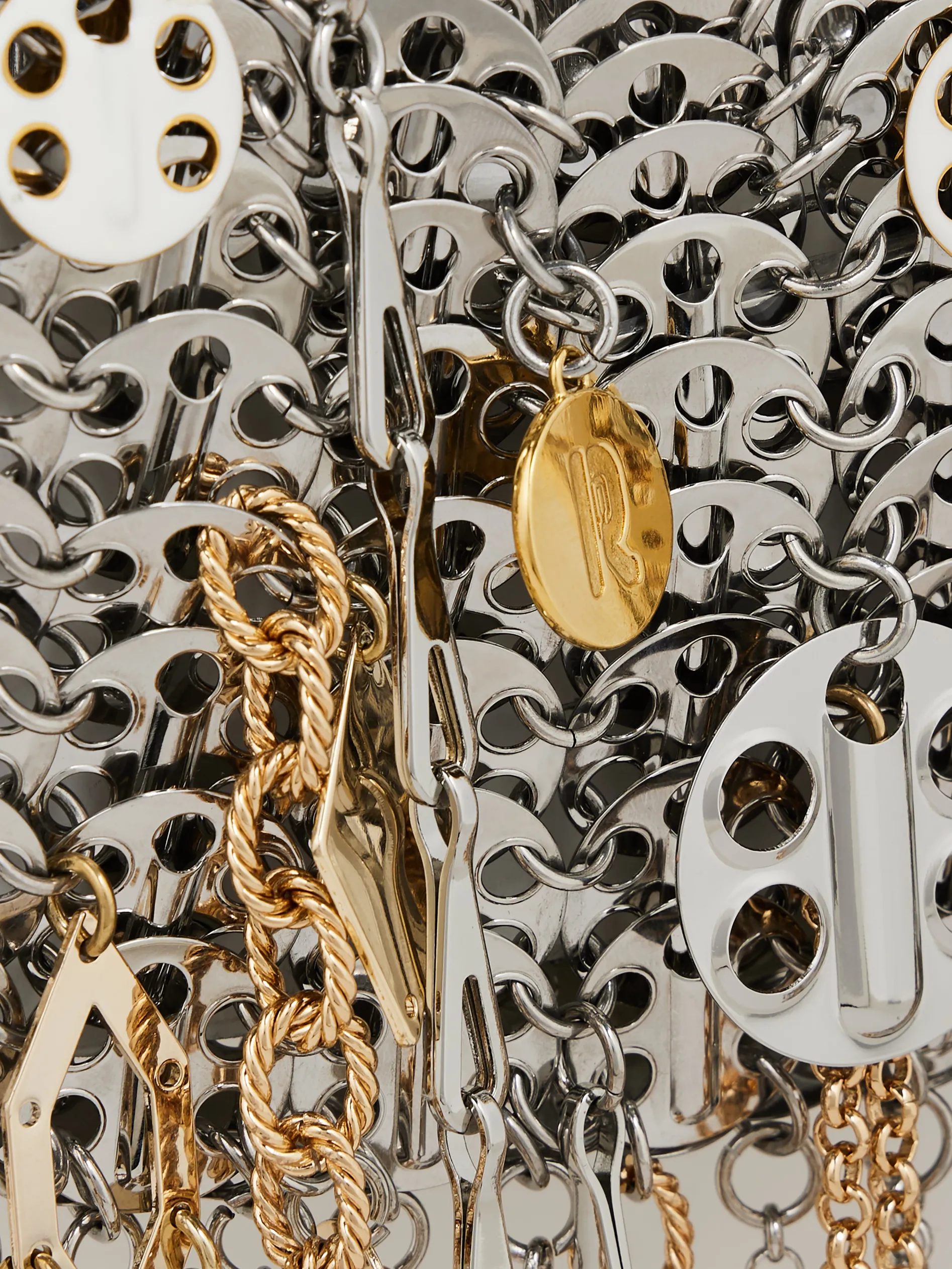 Online Sac 1969 nano argent assemblé à pampilles métalliques Personnalisez Votre Sac | Charms
