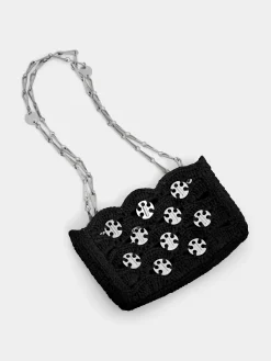 Flash Sale SAC 1969 NANO NOIR EN RAPHIA Le Sac 1969