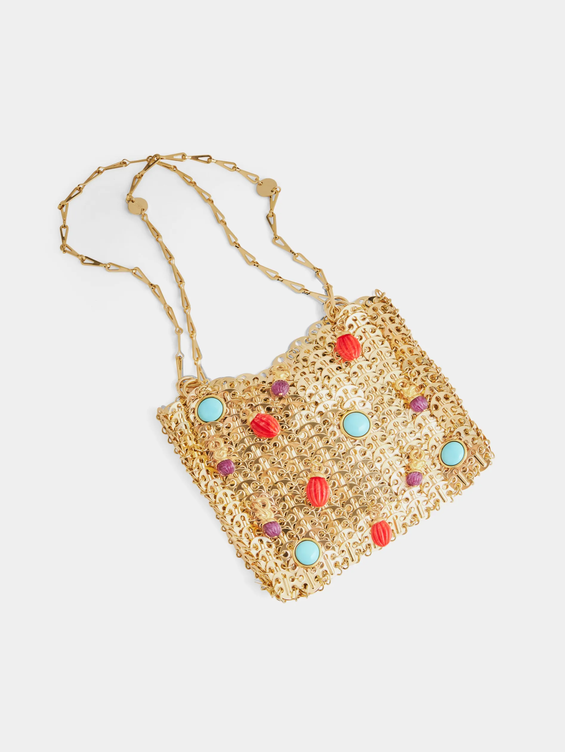 Sale Sac 1969 or orné de breloques colorées Sacs Porté Épaule | Le Sac 1969