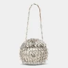Store Sac 1969 Sphère argent à cristaux Sacs De Soirée | Le Sac 1969