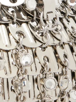 Store Sac 1969 Sphère argent à cristaux Sacs De Soirée | Le Sac 1969