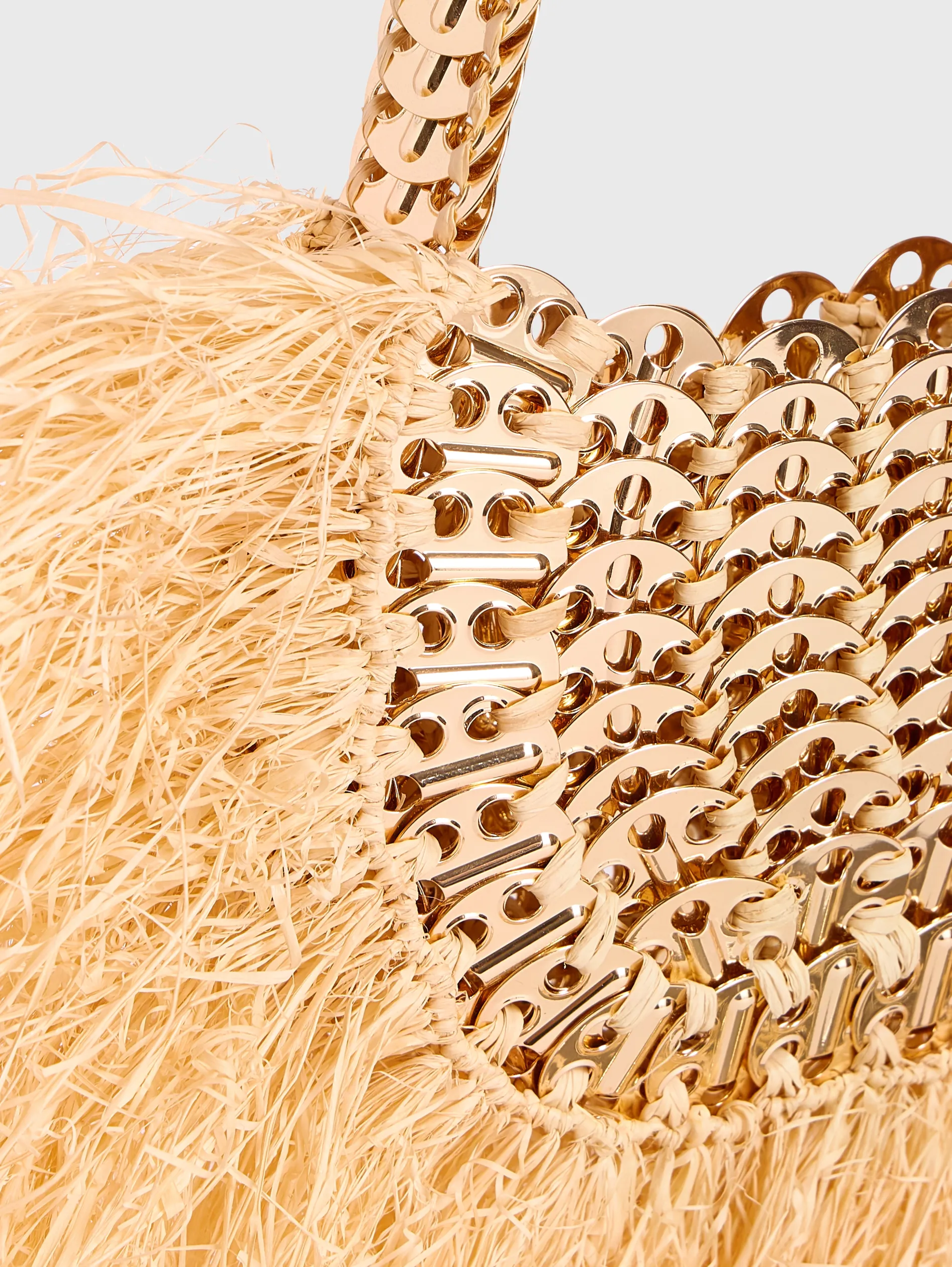 Best Sale Sac moon 1969 à franges en raphia naturel Sacs Porté Épaule | Le Sac 1969