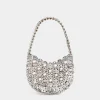 Shop Sac Moon Argent et Strass 1969 Personnalisez Votre Sac | Charms