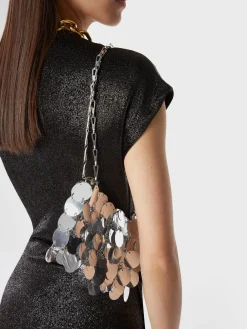 Sale Sac nano argenté en pastilles sparkles Sacs De Soirée