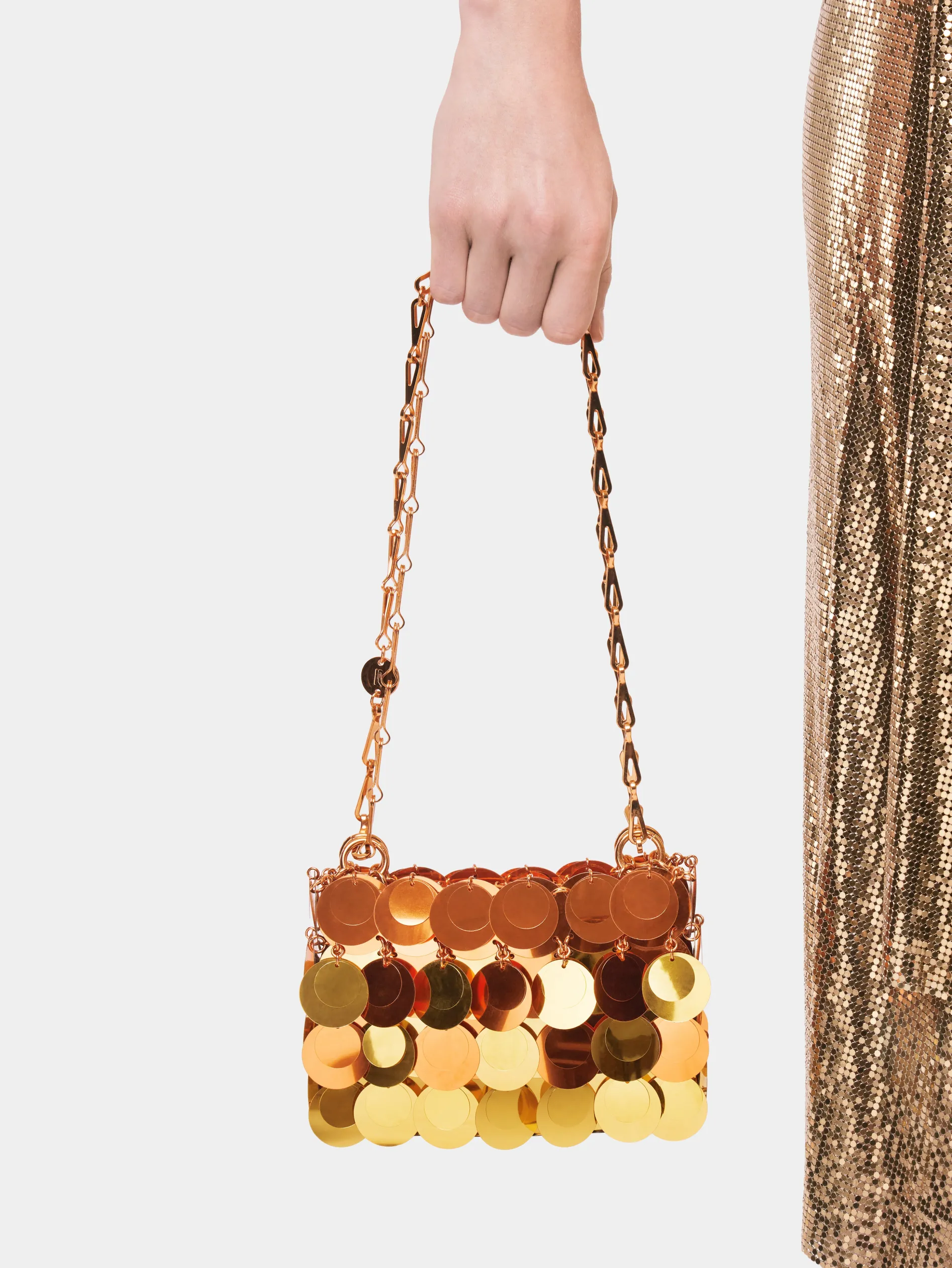 Outlet Sac nano "Sundate" à pastilles sparkle Sacs De Soirée | Sacs Porté Épaule