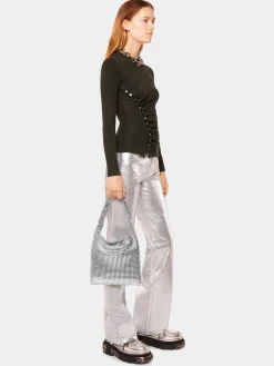 Flash Sale Sac Pixel argent Sacs Porté Épaule