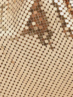 New Sac Pochette cotte de maille dorée Sélection De Soirée | Sacs De Soirée
