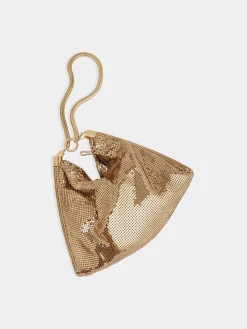 New Sac Pochette cotte de maille dorée Sélection De Soirée | Sacs De Soirée