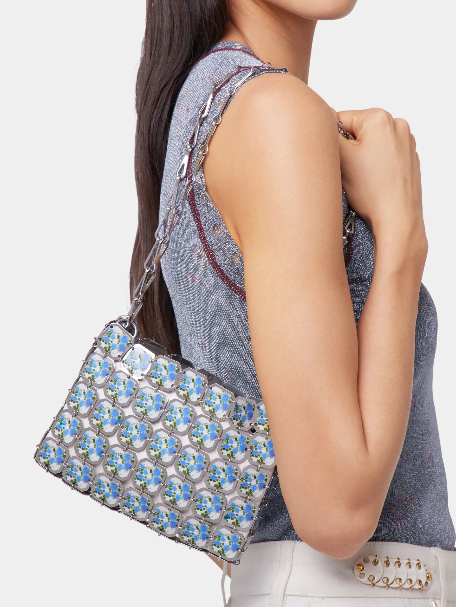 New SAC PORCELAINE 1969 NANO SQUARE Sélection De Soirée