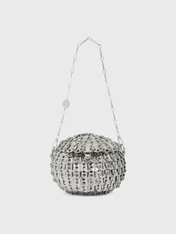 Clearance Sac Sphère Argenté 1969 Sélection De Soirée | Sacs De Soirée