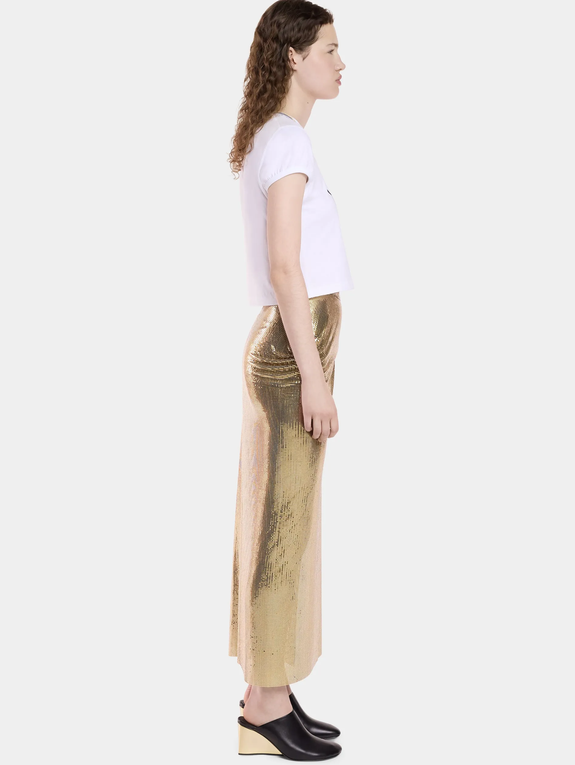Hot TEE-SHIRT CROPPED EN COTON IMPRIMé Hauts