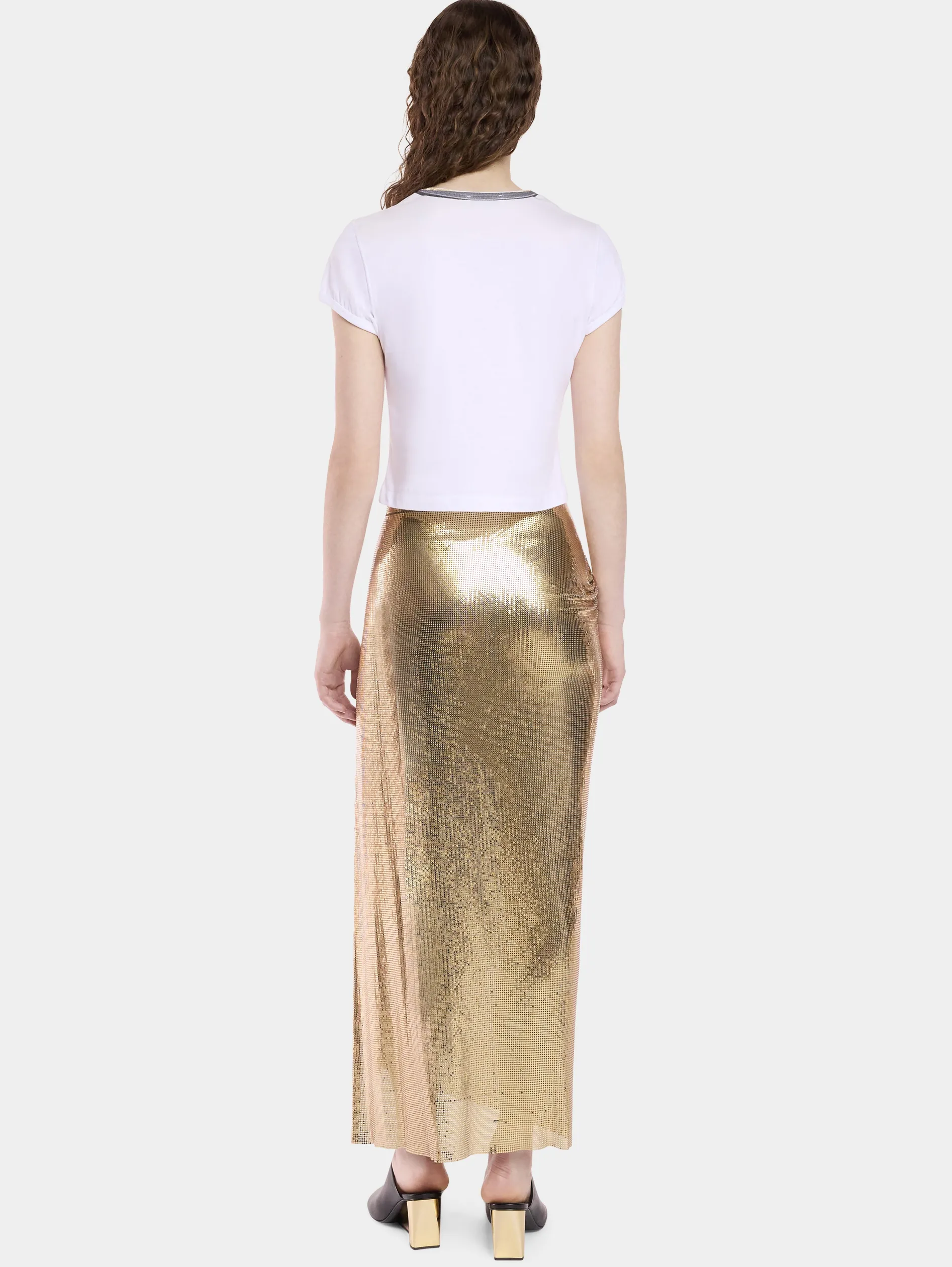 Hot TEE-SHIRT CROPPED EN COTON IMPRIMé Hauts