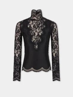 Discount TOP MANCHES LONGUES EN DENTELLE Sélection De Soirée