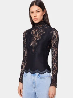 Discount TOP MANCHES LONGUES EN DENTELLE Sélection De Soirée