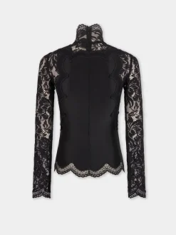 Discount TOP MANCHES LONGUES EN DENTELLE Sélection De Soirée