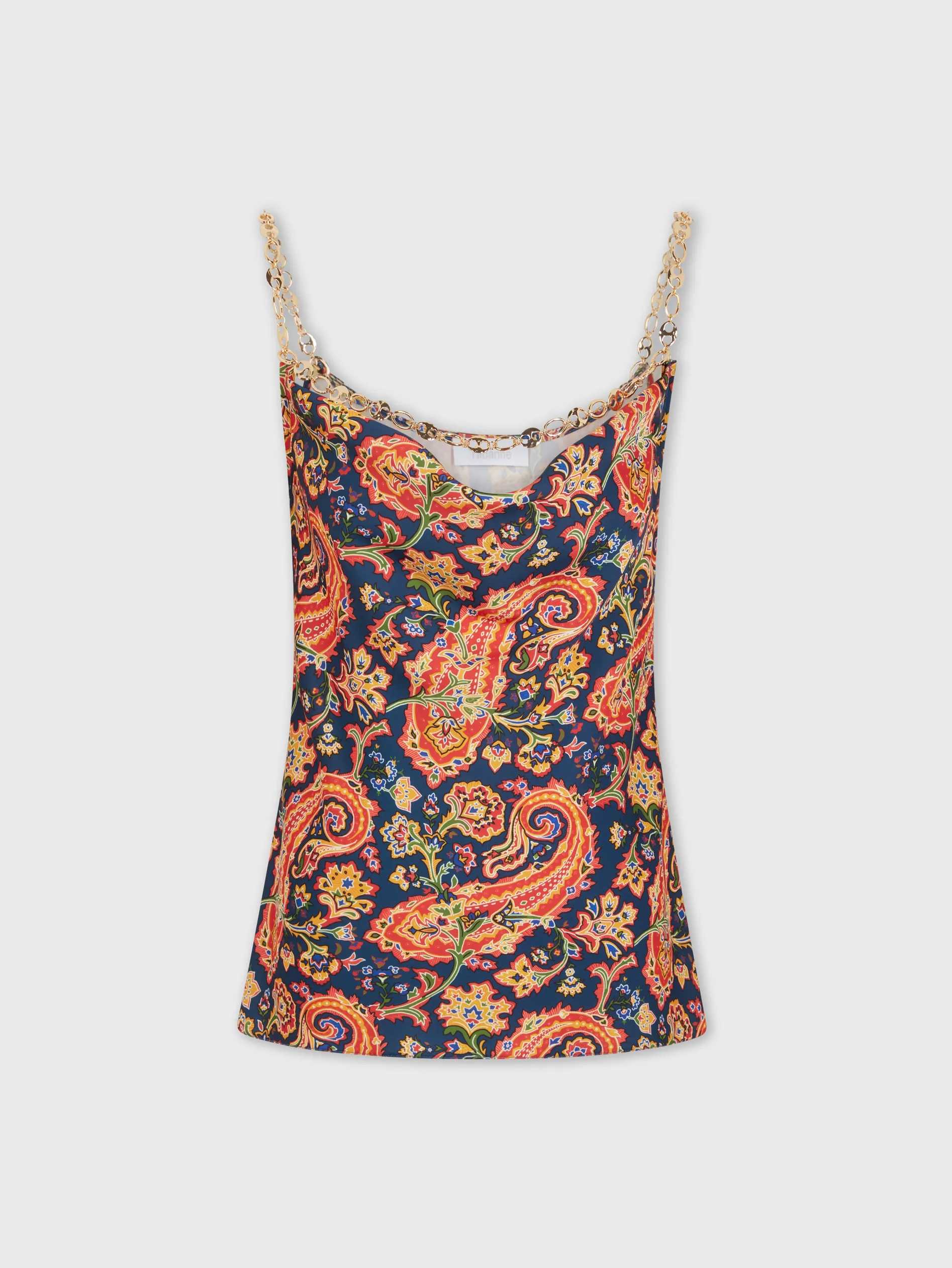 Best Top nuisette à motif à détail de chaîne "eight" Hauts