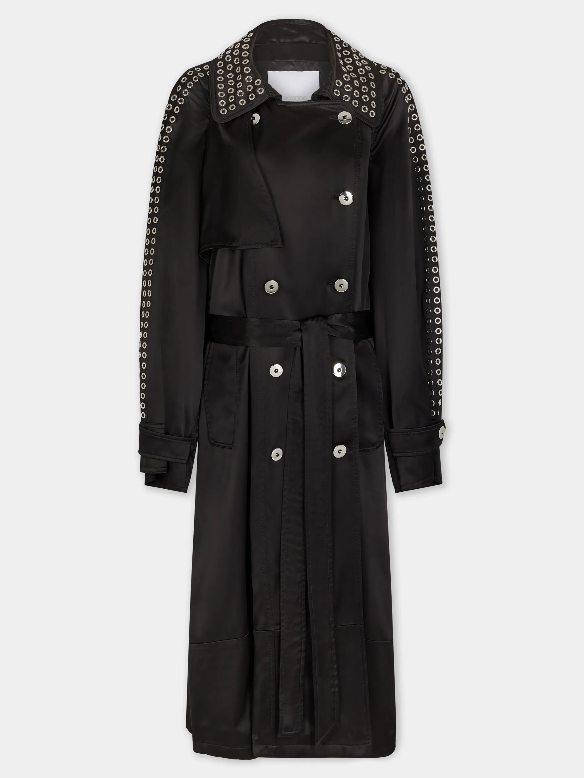 Best Sale TRENCH LONG EN SATIN Vestes | Hauts