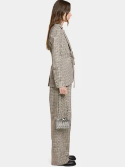 Sale VESTE CINTRéE EN LAINAGE PRINCE DE GALLES Vestes | Maille