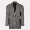 Best Sale VESTE LONGUE EN LAINAGE CHEVRONS Vestes | Maille